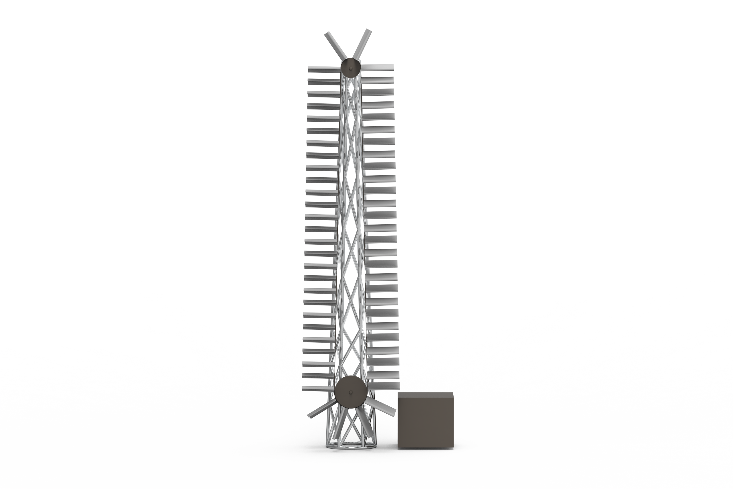 Nahaufnahme des 3D-Wind Device